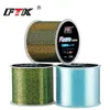 FTK 120 m ligne de pêche Invisible Speckle revêtement fluorocarbone 0.20mm0.50mm 4.13LB34.32LB Super fort tacheté 220812