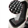 Housses de siège de voiture 35x17 pouces en bois perlé en peluche velours couverture Premium confort Massage Cool coussin Auto intérieur accessoires
