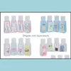 30ML MINI HAND LANITIZER يمكن التخلص من سائل الصابون المستحضر المحمولة لا يوجد CLEAN المنظفات Cartoon1 تسليم إسقاط 2021 صحة جسم الحمام المصنوع يدويًا ب ب.