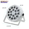 HOHAO News 18x3w Alta luminosità RGBW 4IN1 Par 64 piatto colorato con controllo remoto Dmx512 Suono Musica Dj Disco Bar Illuminazione