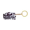 Home Cute anti-static pendant portable mini keychain comb LK121