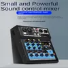 Profesjonalny mikser audio do przesyłania strumieniowej 4 -kanałowej cyfrowej konsoli miksowania DSP Wzmacniacz stereo DJ Studio Sound Board237z