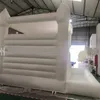 Matten PVC JUMPER opblaasbaar bruiloft Witte bounce combo kasteel met schuif- en kogel pit springbed Bouncy Castle Pink Bouncer House Moonwalk For Fun Toys 768 E3