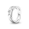 NOUVEAU 2021 100% 925 Sterling Silver 166250CZ Radiant Elegance Feature Ring et luxueux DIY Women Original Bracelet Fashion Jewelry Gift