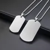 Pendant Necklaces Fashion Titanium Steel Military Brand Custom Stainless School Student Batch Sidn22