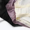 SuyaDream 2 teile/los Frauen Höschen 100% Natürliche seide und Spitze Slips Unterwäsche Gesundheit Unterhosen Alltagskleidung Dessous 220426