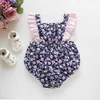 2022 Zomer baby babymeisjes katoen rompers kinderband baby's bodysuit peuters klimkleren kleding kinderen onesies rompers