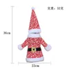 Wine Bottles Cover Party Knitted Clothes Belt New Christmas Decorations Santa Bottle Covers Xmas Gifts Home Table Ornaments 6 9gl Q2