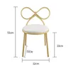 Chaise de salle à manger pour enfants étudiants étude écrire chaise en forme de nœud papillon mignon bas ménage tabouret bébé dossier 1001 D3