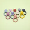 Lion Baby Teether Ring Ring Silicone Stick Stick Bracelet Shape Lion Fornecedores 10 cores M4143