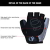 1 Pair Bicycle Gloves Half Finger Cycling Gel Gym Fitness Sport Men Women MTB Road Bike Fishing Winter Warm 220624