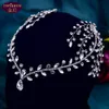 Czoło wisiorek do brwi Diamond ślub Tiara Baroque Bridal Nekury norceston z biżuterią ślubną Akcesoria do włosów Diamond BR7239332