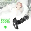 عناصر الجمال عن بعد التحكم عن بُعد 10 اهتزاز النموذج و Charge USB Telescopic ashar slot sexy toy sexy for adult