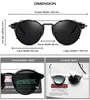 Steampunk خمر جولة نمط استقطاب النظارات الشمسية كليب على عدسة للإزالة العلامة التجارية تصميم نظارات الشمس نظارات شمسية GT275