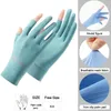 Cycling Gloves KoKossi Sun Protection Skin-Friendly Soft Breathable Riding Outdoor Sunscreen Palm Anti-Slip Ice Silk Cool MittenCycling