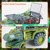 Dinosaurus Voertuig Auto Speelgoed Transport rier Truck Inertia Met Cadeau Voor Kinderen 220507