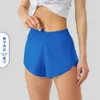 Zomer Track That 25 inch losse, ademende, sneldrogende sportshorts Dames039s Yogabroek Rok Veelzijdige casual zijzak 6662030