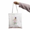 Evening Bags Melanie Martinez Women Harajuku Gothic Canvas Bag Horror Cartoon Large Capacity Shopper Fashion Casual Shoulder BagEvening