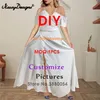 NoisyDesigns Custom Women s Off Shoulder Ruffles Elegant Luxury Summer Holiday Party Boho Maxi Lady Size 4XL Dress Dropship 220616