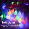 Fairy String Lights Solar Light Outdoor 8 Tryby 100led Wodoodporna Globe Gwiaździste Sznurki na Boże Narodzenie Sypialnia Ślub Ogród Yard Ślub