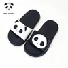 Kine Panda Kids tofflor Girls Boys Flip Flops House Shoes Childras Panda Shoes 1 2 3 4 5 6 7 Year Old Kindergarten 220423