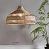 Pendelleuchten im chinesischen Stil Lichter Rattan Handmake Hängelampe für Wohnzimmer Dekoration Esszimmer Leuchte E27 LuminairePendant