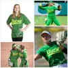 College Baseball Wears Custom Oregon Ducks UO College Stitched College Softball Baseball Jersey 00 STEVIE HANSEN 1 KEDRE LUSCHAR 2 JORDA DAIL 3 ARIEL CARLSON 4