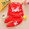 Babicolor Baby Girls Clothes Set Spring and Autumn Clothing Kids Sport Suit Cartoon Sweatshirts Pants Tracksuit Set 220509
