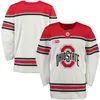 Custom Ohio State Buckeyes College Ice Hockey Jerseys Men's Tanner Laczynski Jersey Miguel Fidler Sean Romeo Mason Jobst Luke Stork Stitched