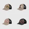 2022デザイナーメンズ野球帽女性女ブランドタイガーヘッド帽子蜂スネーク刺繍骨の男性女性カスケートサンハットゴーラスポーツメッシュトラッカーキャップ