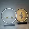 AC 110-240V Modern LED creative design table lamp Kids bedroom study living room cartoon dimmable bedside desk light