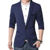 Blazer casual casual autunno primavera camion sottili giacca da uomo blazer maschilino vetement homme m 5xl ay1415 220705