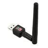 150 Mbit/s USB WiFi Wireless Adapter Network LAN -Karte mit 2DBI -Antenne IEEE 802.11n/g/b 150m Mini -Adapter