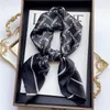 22ss 20style 70*70cm Designer Letters Print Floral Silk Scarf Headband for Women Fashion Long Handle Bag Scarves Paris Shoulder Tote Luggage