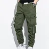 Printemps été Multi poches Cargo pantalon hommes Streetwear grande taille noir Joggers mâle décontracté coton pantalon 6XL 7XL 8XL 220524