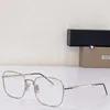 Nouveau style chaud bicolore galvanoplastie plaine artefact lunettes hommes et femmes modèle TBS124 décoration décontractée lunettes de grande valeur qualité supérieure avec boîte d'origine