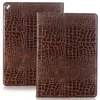 مصمم Ipad Case Flip Wallet Bright Crocodile Grain Pu Leather Tablet Case for Apple iPad Pro 12.9 "Air 2/3 iPad 5 6 Protect Cover