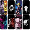 تغطية الحالات المخصصة للأزياء النحيفة لـ iPhone Naruto Sasuke Sword Plover Blade ANIME MANGA Comic موضوع iPhone 14 13 12 11 X XR 7 8 SE POMPER CASE