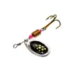 Leurre de pêche à la carpe en métal Vibration Bait Spinner Cuillère Leurres Rotatif Métal Sequin Wobbler Avec Treble Crochets Pratique et pratique