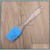 32 Sile Bread Basting Brush Bbq Baking Diy Kitchen Cooking Tools Magic Cleaning Brushes Cleaner Wash Drop Delivery 2021 Pastry Bakeware Ki