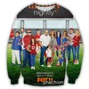 Herrtröjor tröjor Phechion Fashion Men/Women Modern Family 3D Print Långärmad avslappnad sportgatkläder KLÄDER S80MENS