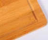 20pcs de bambu de bambu bloco de madeira para madeira de corda de bolo de bolo de madeira servir bandejas de pão pratos de frutas bandeja sn4521
