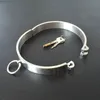 halsband bondage stalen vergrendeling