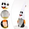 Halloween en peluche en peluche jouet gnomes sans visage grimace high hat barbe rudolph pouil de vacances atmosphère décoration cadeaux pour enfants 9 5hb1 q2