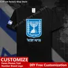 Israel israeliska country t shirt anpassade jersey fans diy namn nummer tshirt high street mode hip hop löst casual t shirt 220616