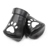 Unisexy Puppy Play Dog Glove Paw Print Pugno imbottito Mitt Gioco per adulti BDSM Bondage Leather Fetish Pet Roleplay sexy Toy