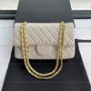 luxury designer Womens mens channel classic CF bag Clutch Flap hobo Shoulder 19 lambskin tote handbag fashion boy make up golden ball caviar travel Crossbody bags