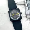 2022 メンズ腕時計自動機械式ベルブラウンレザーブラックラバーロス 6 針 mjk001