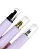 Garrafas de armazenamento frascos 20/30/50pcs 20g Matte Purple Cosmetic Soft Tube Fundação Bomba LOÇÃO DE GEL DE GELO DE MANTA DE MAÇÃO 20ML