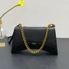 Balenciaga Bag timglas crossbody Bag Half Moon Handväskor Purse äkta läderkedjebälteskrokodilmönster högkvalitativa axelväskor CLITH PALLETER Multipla